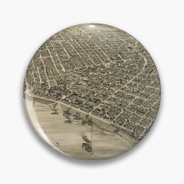 Item preview, Evansville, Indiana (1888) designed and sold by allhistory.
