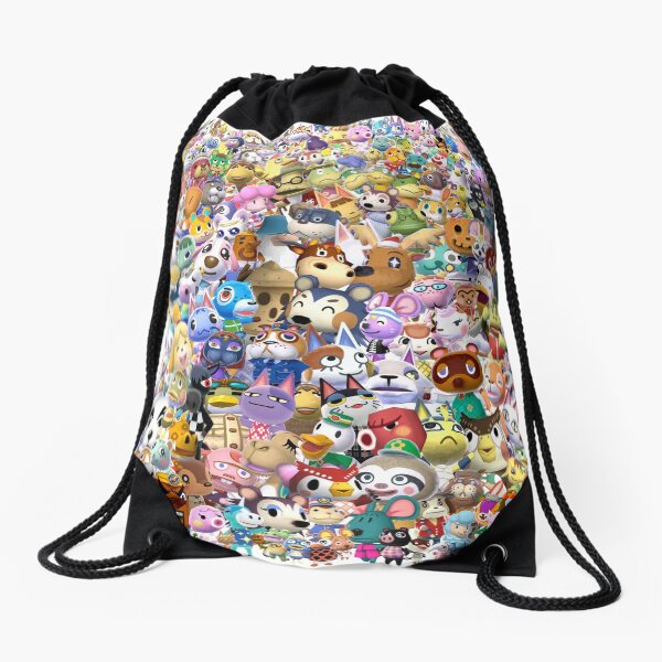 Animal Crossing (Duvet, Phoen case, sticker etc) Drawstring Bag