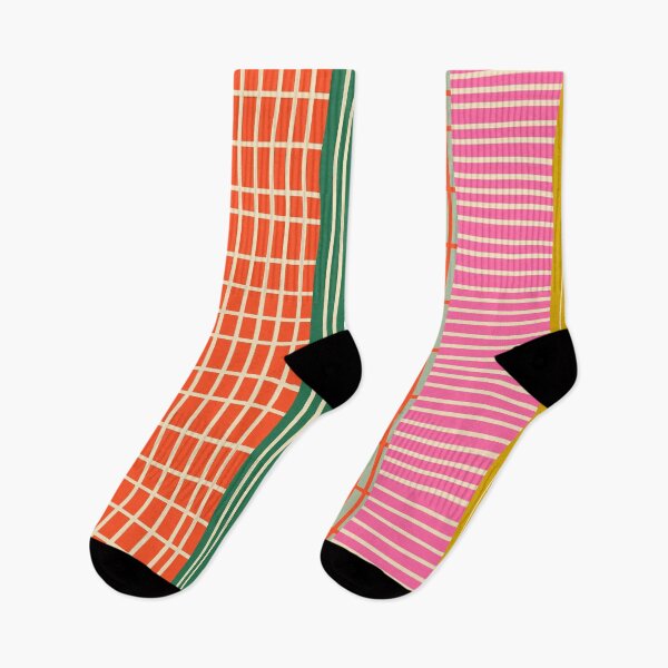 Item preview, Mid Century Finnish Patchwork Vertical Stripe Pattern designed and sold by kierkegaard.