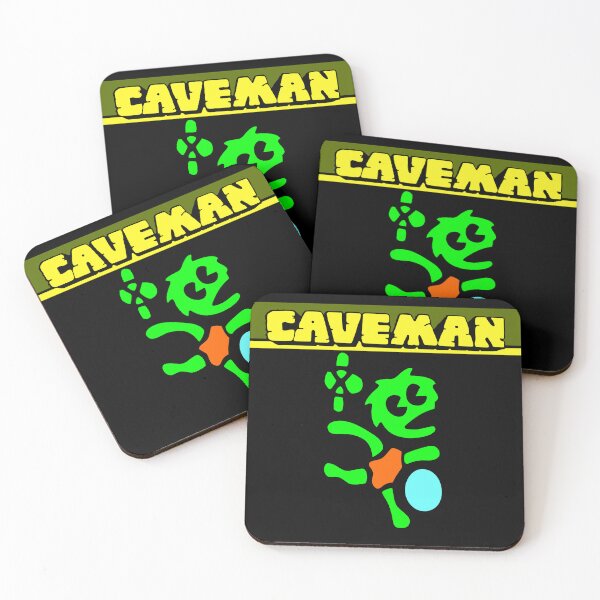 Item preview, caveman vs dinosaur designed and sold by Hackers.