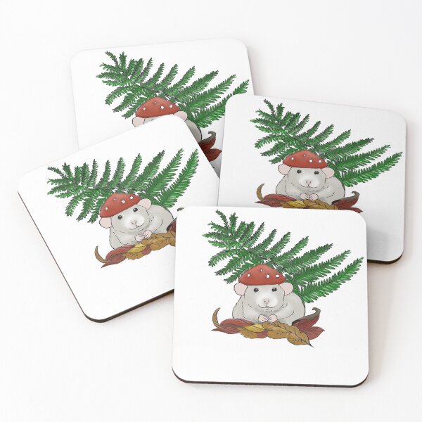Item preview, Forest mushroom rat designed and sold by CraftyGiant.