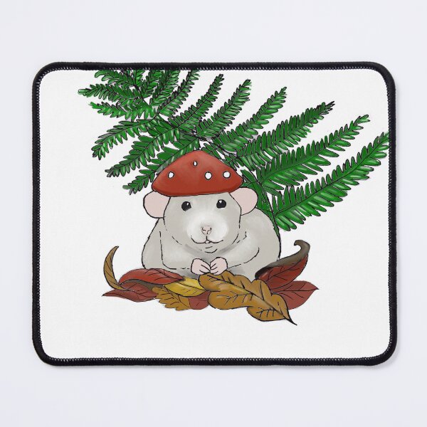 Item preview, Forest mushroom rat designed and sold by CraftyGiant.