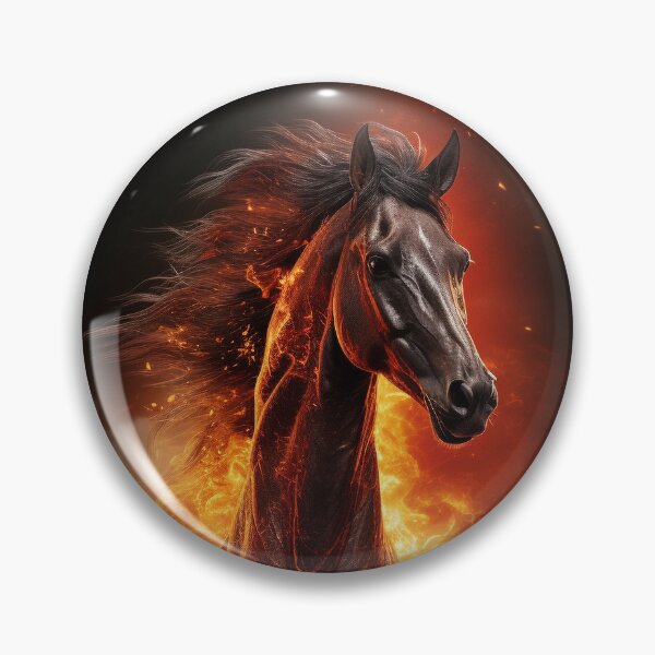 Item preview, Horse With Fire Flames designed and sold by FireFXStudio.