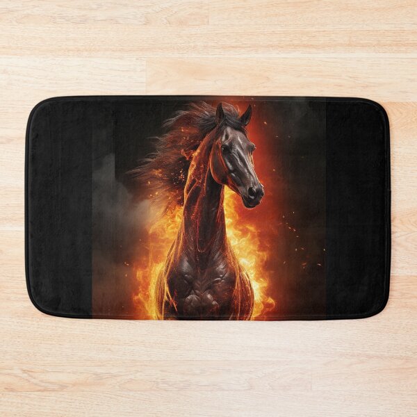 Item preview, Horse With Fire Flames designed and sold by FireFXStudio.