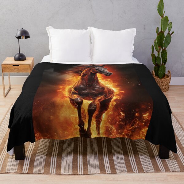 Item preview, Horse With Fire Flames designed and sold by FireFXStudio.