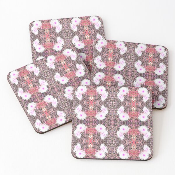 Item preview, Michaelmas Daisies Photo Pattern Pink designed and sold by vallisrowe.