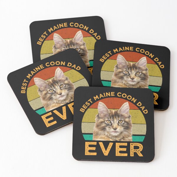 Item preview, Best Maine Coon Dad Ever designed and sold by Cat Lady Designs.