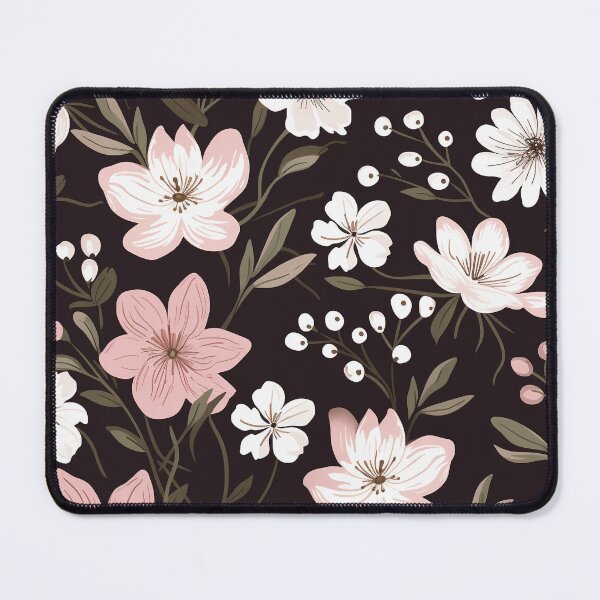 Item preview, Flowers on a dark brown background designed and sold by FlyingRaven1.