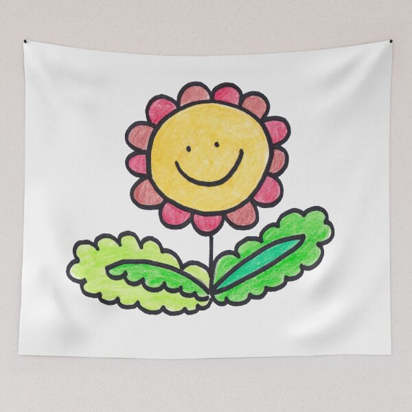 Item preview, Flower with two leaves designed and sold by AguBruchmann.