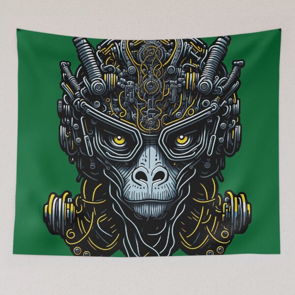Item preview, Techno Apes S01 D64 designed and sold by Houerd.