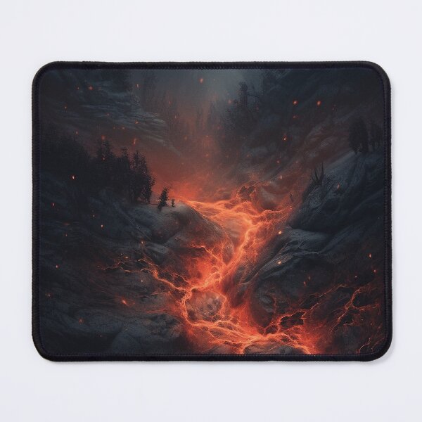 Item preview, Volcano Fire Between Rocks  designed and sold by FireFXStudio.