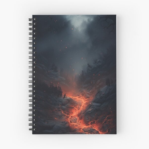 Item preview, Volcano Fire Between Rocks  designed and sold by FireFXStudio.