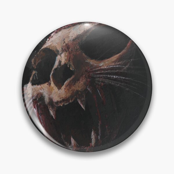 Item preview, Guts  - Gothic/horror/creepy cat art  designed and sold by Katie Beardmore.