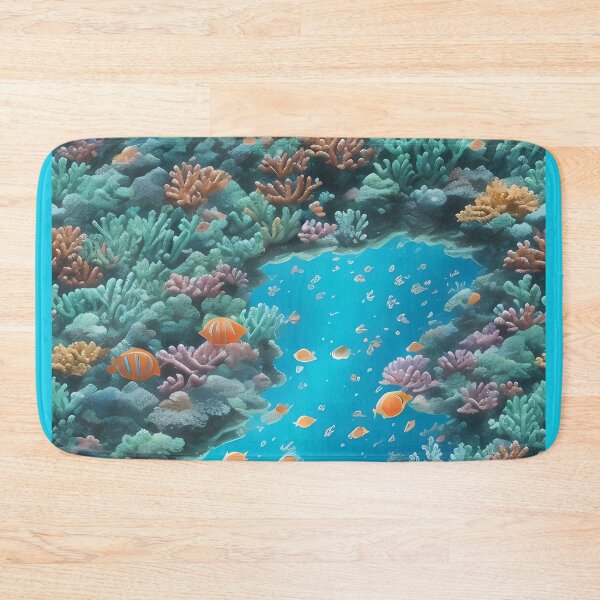 Item preview, Colorful coral reefs and marine life  designed and sold by WalterGomes.
