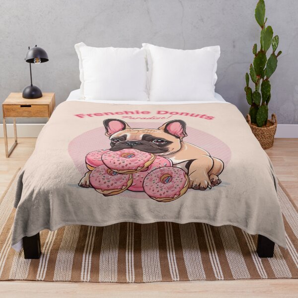 Item preview, Sweet frenchie, French Bulldog and Sweet Donut: Irresistible Cuteness and Treats, french bulldog lovers designed and sold by Collagedream.