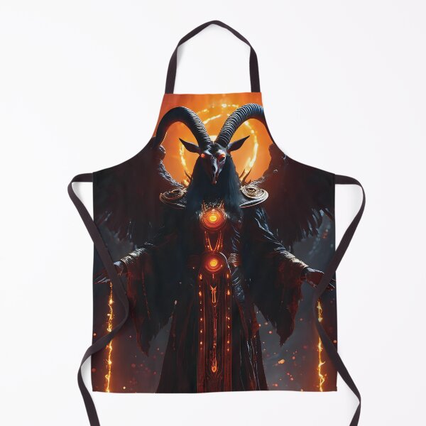 Item preview, Fiery Baphomet in Orange designed and sold by AtithasosTragos.