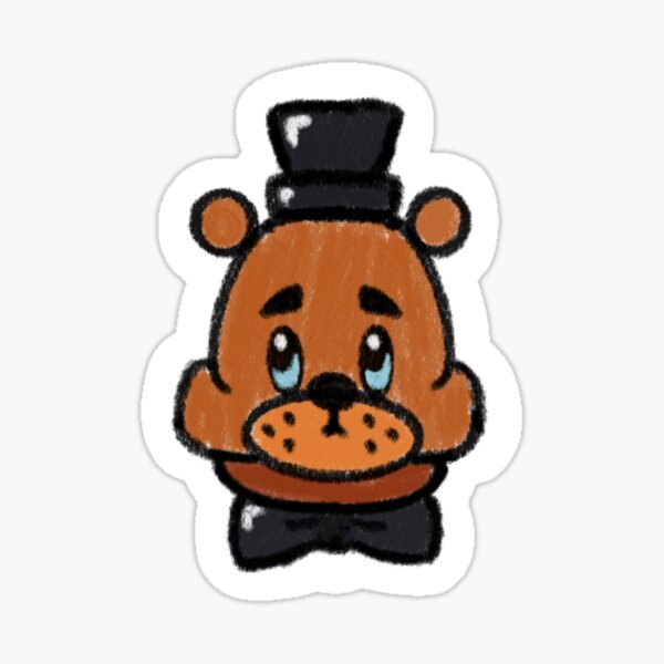 FNaF Set Sticker for Sale by Kate Felt