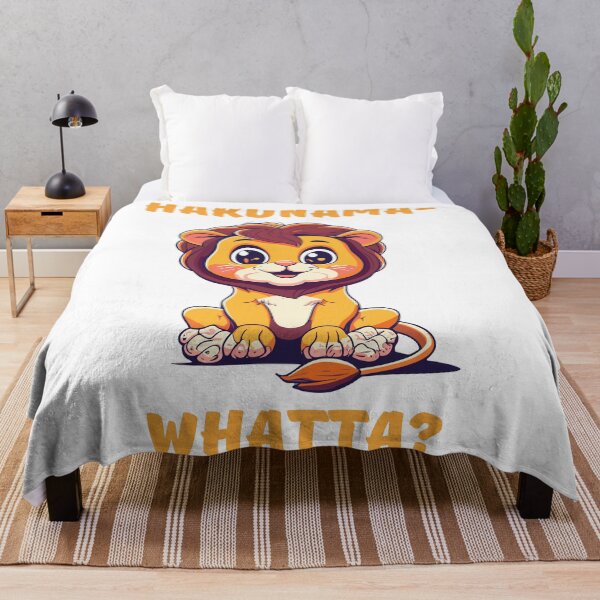 Item preview, cute lion shirt gift idea cute tshirt hakunamatata animal pun tee designed and sold by Leivenaar.