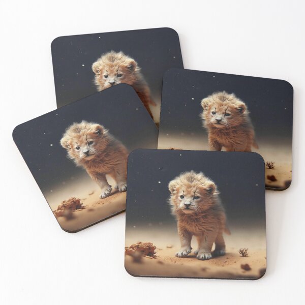 Item preview, Mini Wild Lion in Space designed and sold by Brendon987.