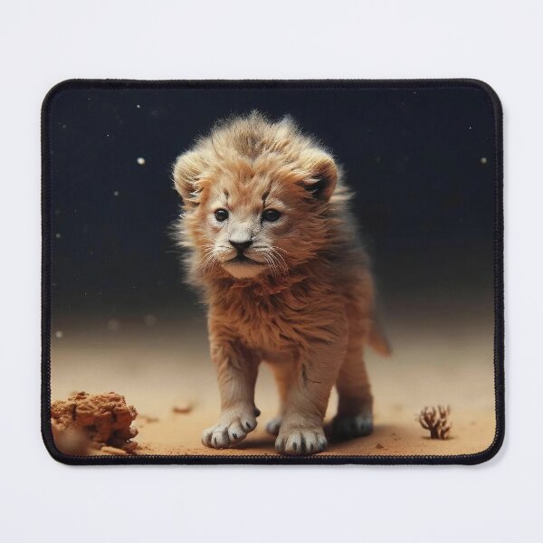 Item preview, Mini Wild Lion in Space designed and sold by Brendon987.