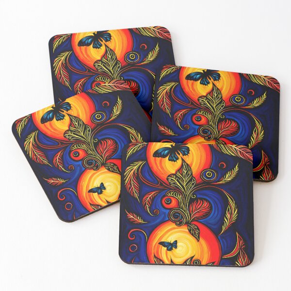 Item preview, amid butterflies and orange designed and sold by JVPerazzolo.