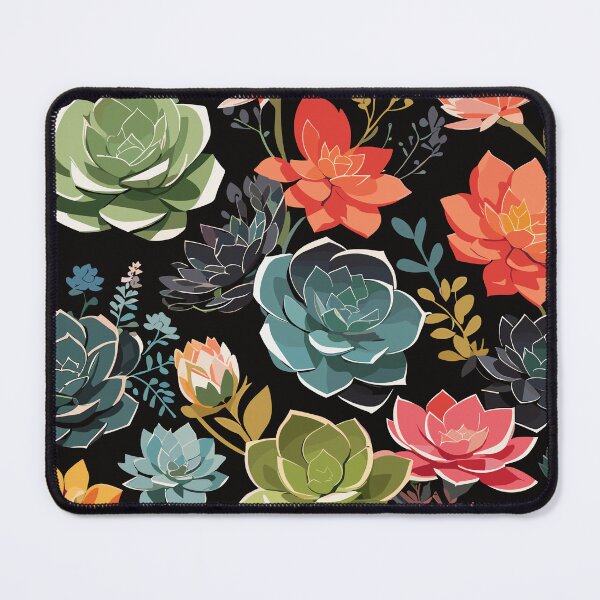 Item preview, Fantastical Succulent Pattern Colorful Plants designed and sold by GlobalDesigns-.