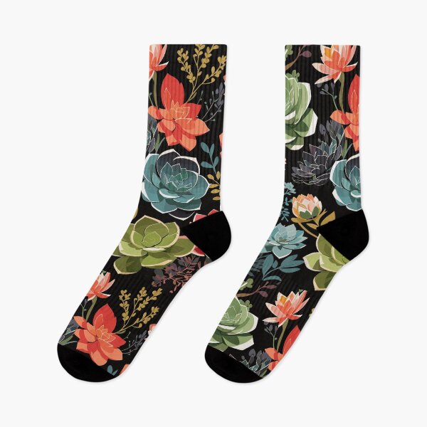 Item preview, Fantastical Succulent Pattern Colorful Plants designed and sold by GlobalDesigns-.