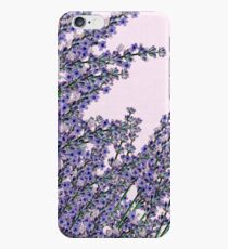 Chic pink purple cute lavender flowers pattern iPhone 6s Case