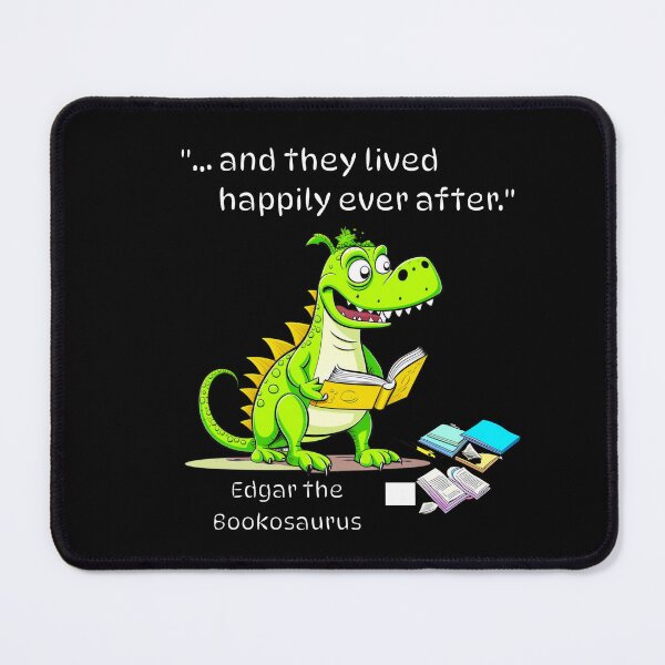 Item preview, Edgar the Funny Bookosaurus designed and sold by 5PointsDigital.