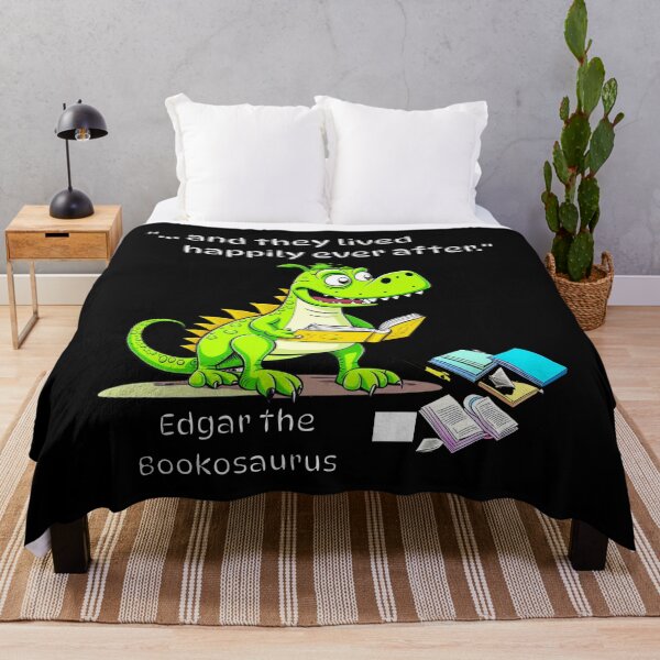 Item preview, Edgar the Funny Bookosaurus designed and sold by 5PointsDigital.