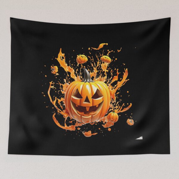 Item preview, Exploding Pumpkin designed and sold by Theartofawesome.