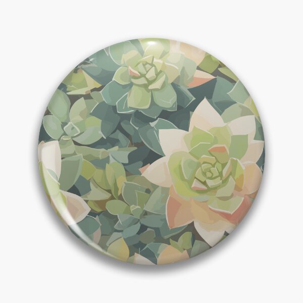 Item preview, Succulent Pattern Colorful Plants designed and sold by GlobalDesigns-.