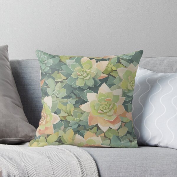 Item preview, Succulent Pattern Colorful Plants designed and sold by GlobalDesigns-.