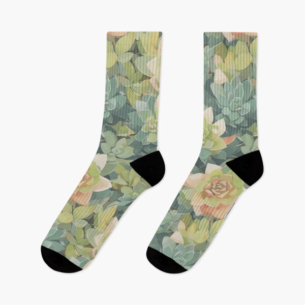 Item preview, Succulent Pattern Colorful Plants designed and sold by GlobalDesigns-.