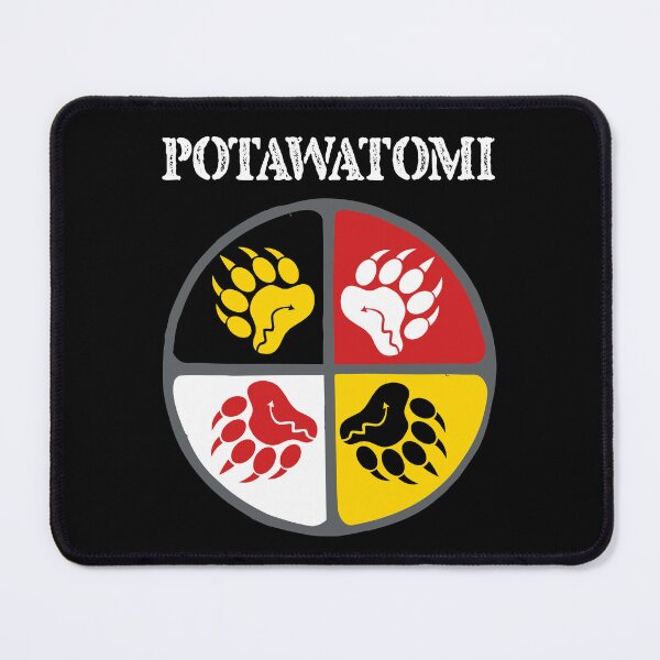Item preview, Potawatomi Tribe Native American Medicine Wheel designed and sold by nativeStor.
