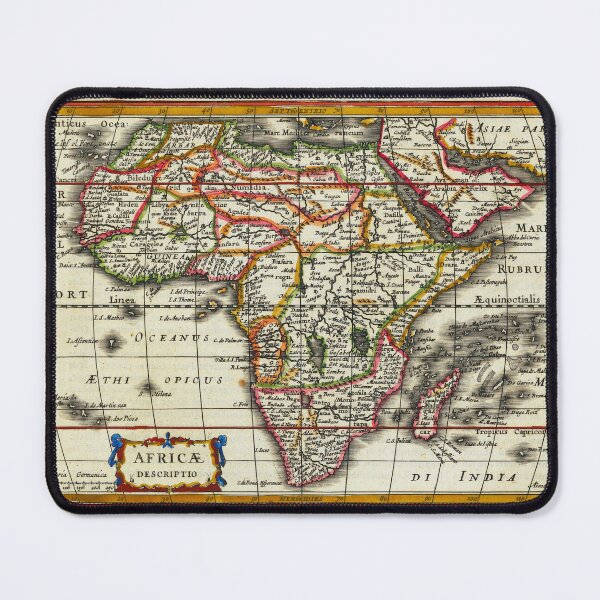 Item preview, Africa Descriptio by Gerard Mercator and Jodocus Hondius designed and sold by Francespoppy.