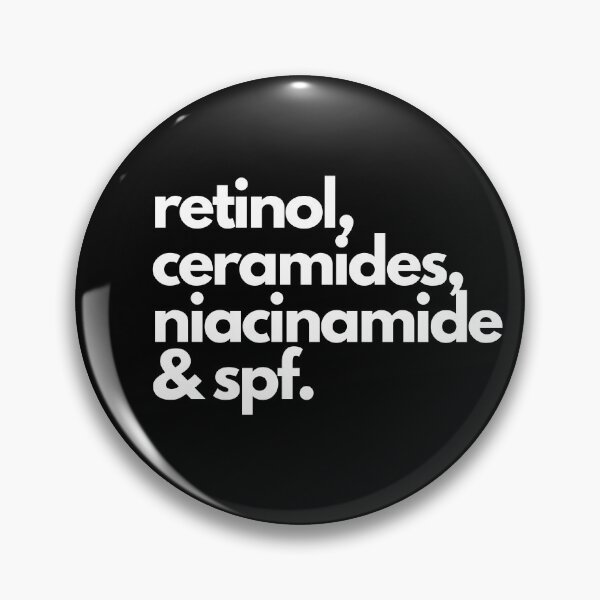 Item preview, Retinol, ceramides, niacinamide & spf for skincare enthusiasts designed and sold by EdytaGister.