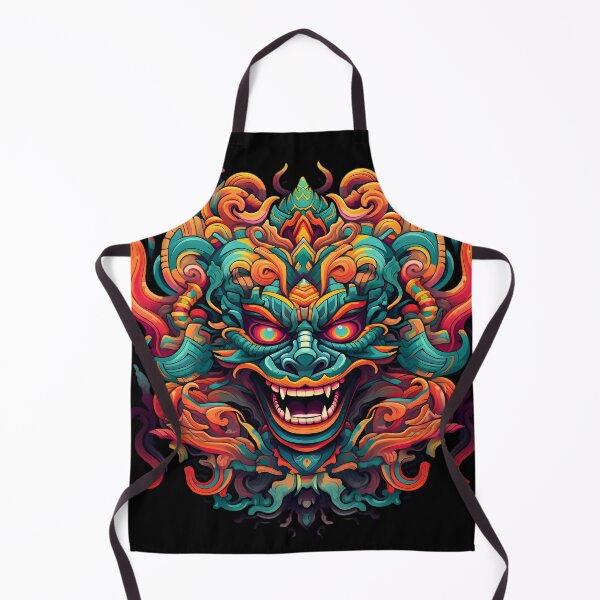Item preview, Quetzalcoatl in Warm and Vibrant Colors designed and sold by InkedBeasts.