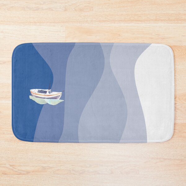 Artikelvorschau, ocean waves, sailboat entworfen und verkauft von teacherpeiyuan.