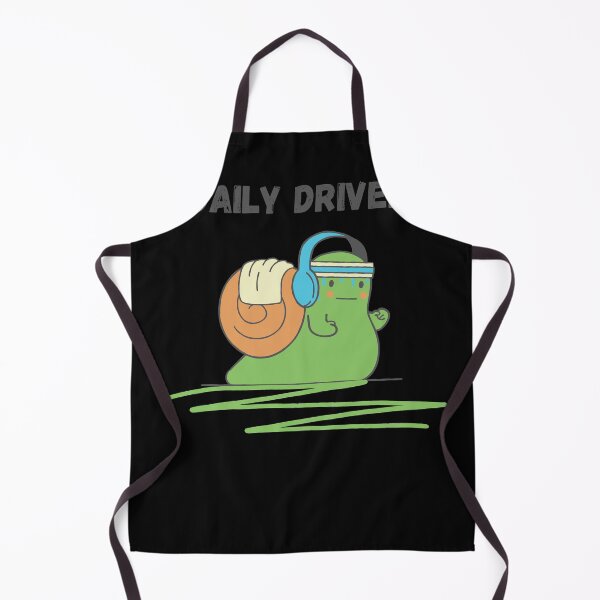 Item preview, DAILY DRIVER SNAIL WHO SPEND THEIR LIFE DRIVING TIRELESSLY designed and sold by sonizma.