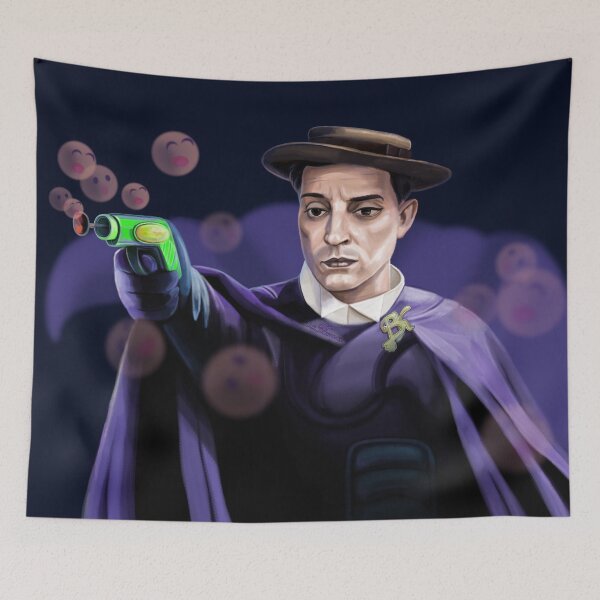 Item preview, Buster Keaton Painting designed and sold by AK-Hevonen.