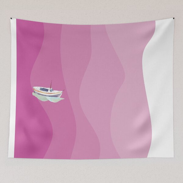 Item preview, ocean waves, sailboat designed and sold by teacherpeiyuan.