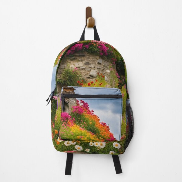 Item preview, Old Cottage Beautiful And Eccentric Surrounded By Flowers designed and sold by Glimmersmith.
