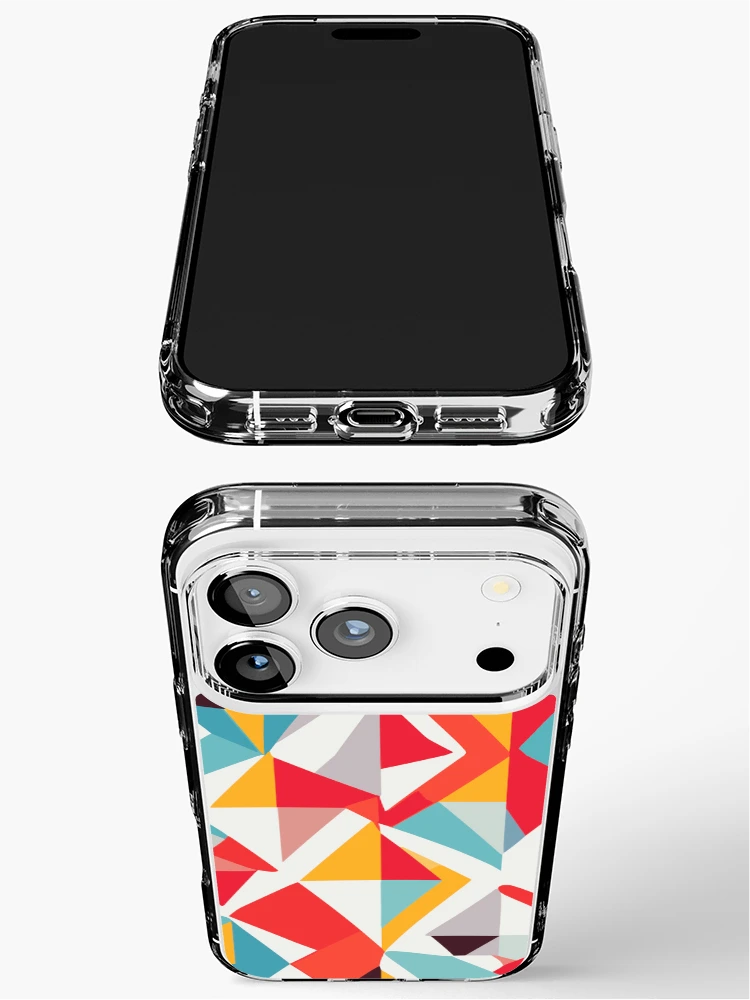 Thumbnail 3 of 5, iPhone Case, Geometric Colorful Pattern designed and sold by GlobalDesigns-.