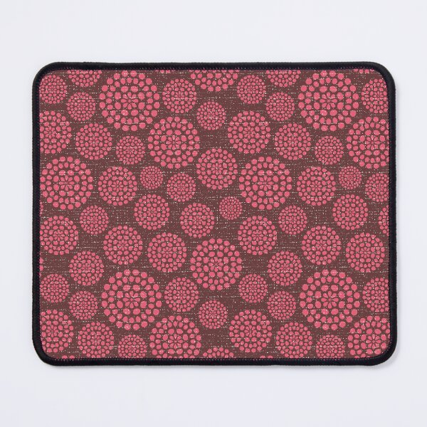 Item preview, Coral textured dotted circles designed and sold by Dana Du.