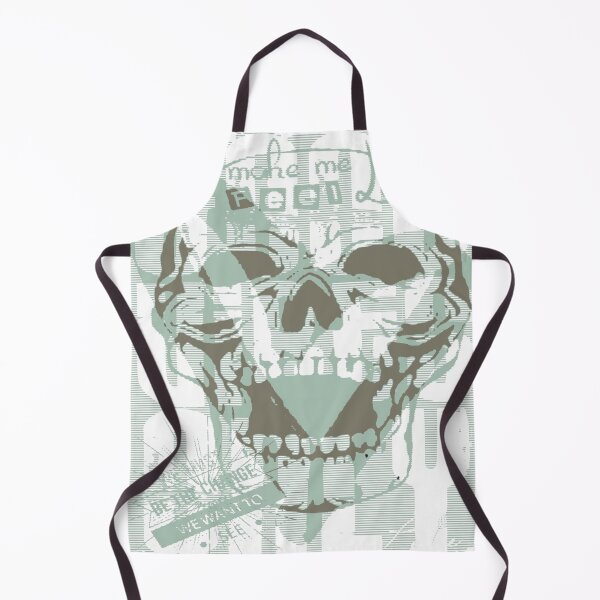 Item preview, SMILING GREEN SKULL designed and sold by inarausch2023.