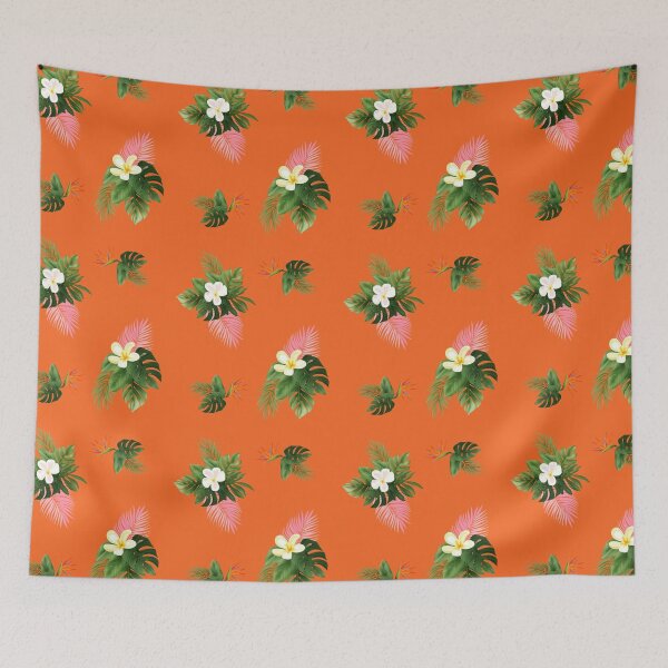 Item preview, Tropical leaves and flowers  designed and sold by Irina Tsai.