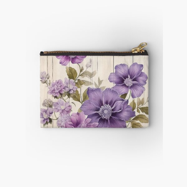 Item preview, Beautiful flowers on a light wooden background designed and sold by FlyingRaven1.