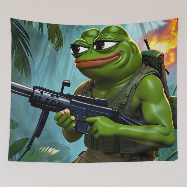 Item preview, pepe jungle designed and sold by Pepooteric.