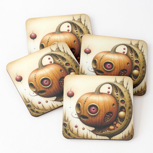 Item preview, Pumpkin Odyssey in Alien Hues designed and sold by andycorah.